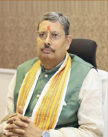 Vice Chancellor, Prof. Hareram Tripathi