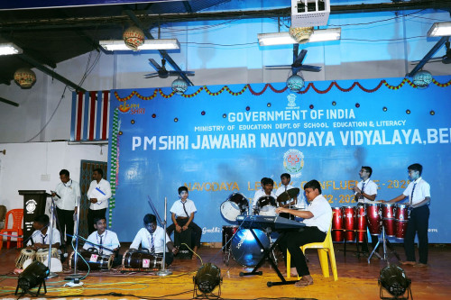 Instrumental music presentation of students on the occasion of Alumini meet