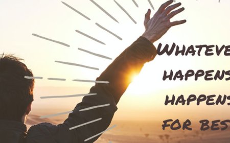 जे झाले ते चांगल्यासाठी झाले